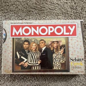 Schitt’s Creek Monopoly game- brand new